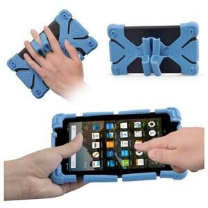 PINK tablet case Universal Silicone Shockproof Bumper Stand 8" or 9"